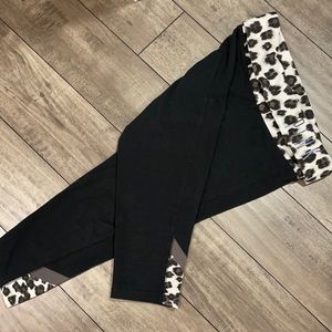 Pink Victoria’s Secret yoga Capri leggings